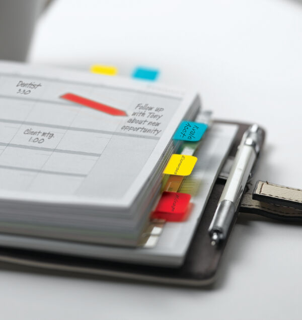 INDEXTABS 3M POST-IT 6805 25MM GEEL