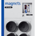 MAGNEET LEGAMASTER 30MM 850GR ZWART
