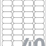 ETIKET AVERY J8654-25 45.7X25.4MM 1000ST
