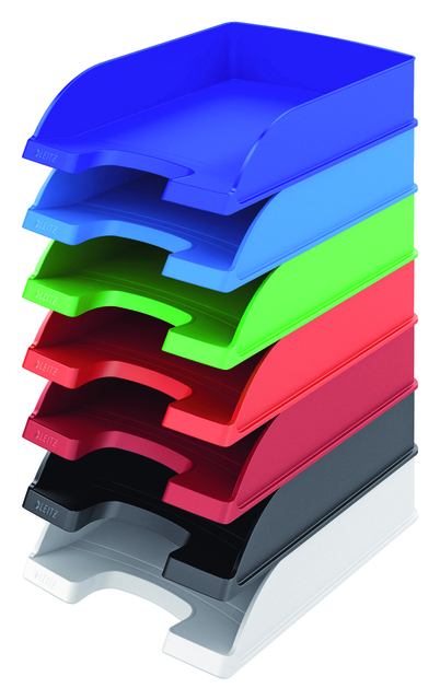 BRIEVENBAK LEITZ 5227 A4 PLASTIC ZWART