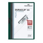 KLEMMAP DURABLE 2200 A4 PL/TR 3MM AUBERGINE
