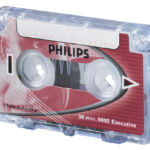 CASSETTE DICTEER PHILIPS LFH 0005 2X15MIN + CLIP