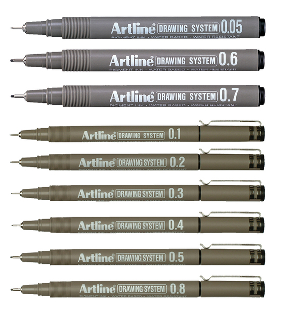 FINELINER ARTLINE 0.3MM ZWART