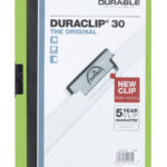 KLEMMAP DURABLE 2200 A4 PL/TR 3MM GROEN