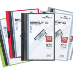 KLEMMAP DURABLE 2200 A4 PL/TR 3MM ASS