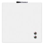 WHITEBOARD TEGEL REXEL 36X36CM WIT GELAKT