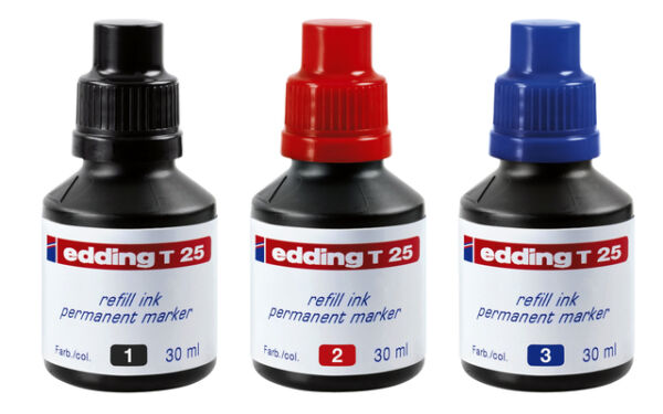 VILTSTIFTINKT EDDING T25 BLAUW