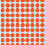 ETIKET HERMA 1842 ROND 8MM ROOD 540STUKS