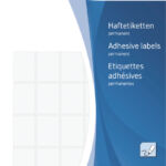 ETIKET HERMA 2380 16X22MM WIT 1344STUKS