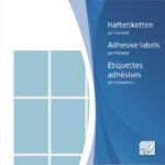 ETIKET HERMA 2453 25X40MM BLAUW 512STUKS