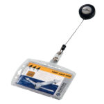 BADGE DURABLE 8012 MET AFROLMECHANISME 54X85MM
