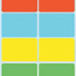 ETIKET HERMA 3681 26X40MM ASSORTI 40STUKS