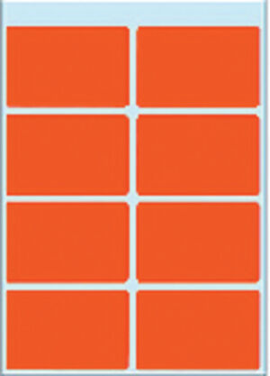 ETIKET HERMA 3692 26X40MM ROOD 40STUKS