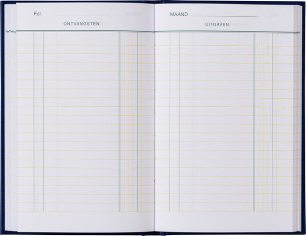 KASBOEK OCTAVO 103X165MM 5KOL 192BLZ