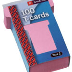 PLANBORD T-KAART A5548-22 48MM ROZE