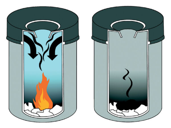 PAPIERBAK+VLAMDOVER 15LTR ZWART