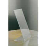 KAARTHOUDER OPUS 2 A4 L-STANDAARD DWARS ACRYL