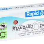 NIETEN RAPID 24/6 VERKOPERD STANDAARD 1000ST