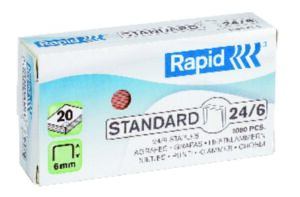 NIETEN RAPID 24/6 VERKOPERD STANDAARD 1000ST