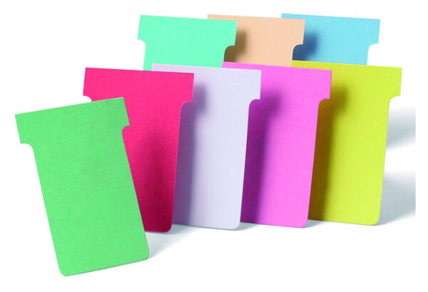 PLANBORD T-KAART NOBO NR 2 48MM ROZE