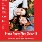 FOTOPAPIER CANON PP-201 A4 275GR GLANS