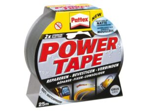 PLAKBAND PATTEX 50MMX25M POWER TAPE GRIJS