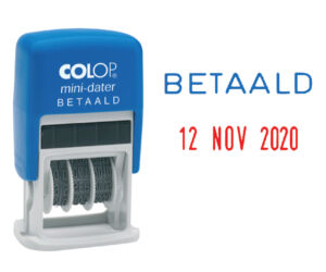 WOORD-DATUMSTEMPEL COLOP S160B BETAALD