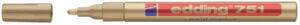 VILTSTIFT EDDING 751 LAK ROND 1-2MM GOUD