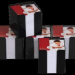 MEMOKUBUS QUANTORE 10X10X9CM 900V ZWART