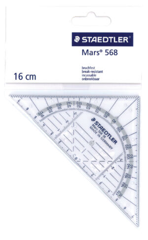 GEODRIEHOEK STAEDTLER 568 160MM