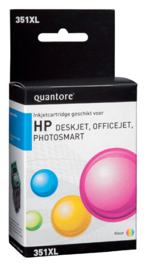 INKCARTRIDGE QUANTORE HP 351XL CB338EE HC KLEUR