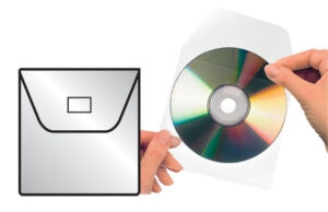 CD HOES 3L 6832-10 127X127MM MET KLEP ZELFKLEVEND