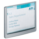 DEURBORDJE DURABLE CLICK SIGN 149X105.5MM GRAFIET