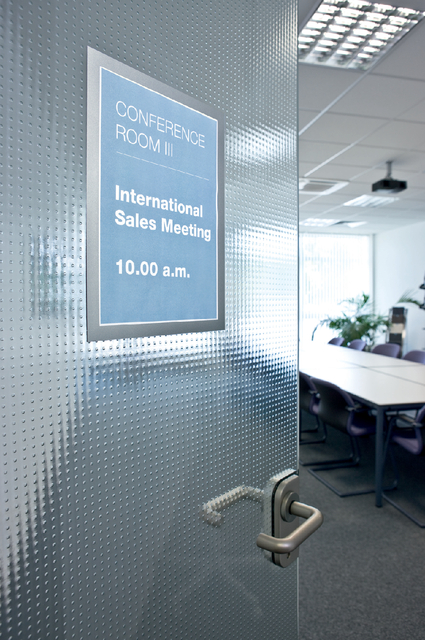 DURAFRAME DURABLE A4 ZELFKLEVEND ZILVERGRIJS