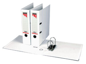 ORDNER QUANTORE A4 80MM PP WIT
