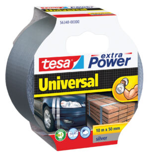 PLAKBAND TESA 56348 50MMX10M KLUS ZILVER
