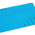 VOUWMAP SECOLOR A4 BLAUW