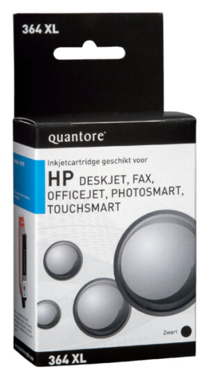 INKCARTRIDGE QUANTORE HP 364XL CN684EE HC ZWART