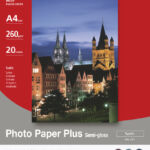 FOTOPAPIER CANON SG-201 A4 260GR SEMI GLANS