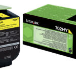 TONERCARTRIDGE LEXMARK 70C2HY0 PREBATE 3K GEEL