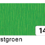 CREPEPAPIER FOLIA 250X50CM NR140 KERSTGROEN