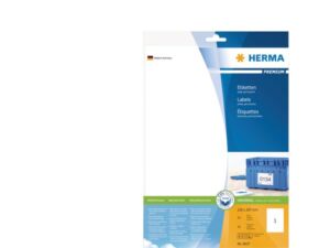 ETIKET HERMA 8637 210X297MM A4 PREMIUM WIT 10STUKS