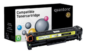 TONERCARTRIDGE QUANTORE HP CF212A 1.8K GEEL