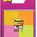 MEMOBLOK 3M POST-IT 6910 SUPER STICKY 51X51MM ASS