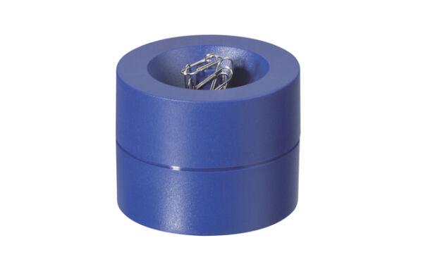 PAPERCLIPHOUDER MAUL 30123 MAGNETISCH 6CM BLAUW