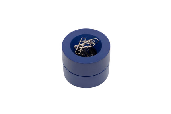 PAPERCLIPHOUDER MAUL 30123 MAGNETISCH 6CM BLAUW