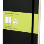 NOTITIEBOEK MOLESKINE BLANCO LARGE ZACHTE KAFT
