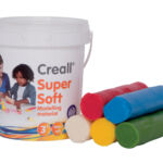 KLEI CREALL SUPERSOFT ROOD/GROEN/BLAUW/GEEL/WIT
