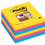 MEMOBLOK 3M POST-IT 675 SUPER STICKY 101X101MM RIO