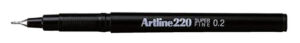 FINELINER ARTLINE 220 ROND 0.2MM BLAUW